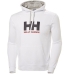 Ανδρικό Φούτερ με Κουκούλα HH LOGO Helly Hansen 33977 001 Λευκό