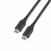 Cavo USB-C 3.1 Aisens Nero 1 m