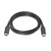 USB-C 3.1 Kabel Aisens Zwart 1 m
