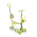 Monopattino Evolutivo 3 in 1 per Bambini Scuvol InnovaGoods Verde Alluminio (Ricondizionati B)