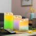 Velas LED Multicolor Efecto Llama con Mando Lendles InnovaGoods 3 Unidades Blanco (Reacondicionado B)