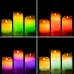 Velas LED Multicolor Efecto Llama con Mando Lendles InnovaGoods 3 Unidades Blanco (Reacondicionado B)