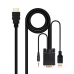 Adaptador HDMI para VGA com Áudio NANOCABLE 10.15.4350 1,8 m Preto