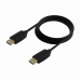 DisplayPort Cable Aisens A124-0740 4K Ultra HD Black 2 m