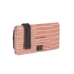 Bolsa Mulher Laura Ashley DUTHIE-CROCO-POWDER Cor de Rosa 19 x 11 x 3 cm