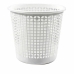 Rubbish bin Dem Office White (12 Units) (ø 27 x 25,5 cm)