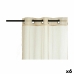 Gordijn 140 x 260 cm Beige (6 Stuks)