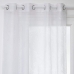 Curtain Atmosphera Tropical Polyester White (140 x 240 cm)