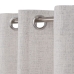 Κουρτίνα Μπεζ πολυεστέρας Ασημί 100% βαμβάκι 140 x 260 cm
