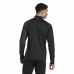 Tricou cu Mânecă Lungă Bărbați Adidas 1/4-Zip Negru