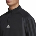 Camisola de Manga Comprida Homem Adidas 1/4-Zip Preto