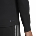 Ανδρική Μπλούζα με Μακρύ Μανίκι Adidas 1/4-Zip Μαύρο