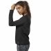 Women’s Long Sleeve T-Shirt Reebok Thermowarm Deltapeak Black