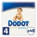 Engangsbleer Sensitive Dodot Dodot Sensitive (48 uds)