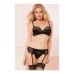 Set di Lingerie Seven Til Midnight Nero