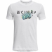 Kinder-T-Shirt met Korte Mouwen Under Armour Curry Trolly Wit