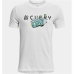 Kinder-T-Shirt met Korte Mouwen Under Armour Curry Trolly Wit