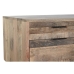 Scrivania DKD Home Decor Nero Naturale Metallo Legno di mango 150 x 60 x 85 cm