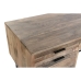 Psací stůl DKD Home Decor Černý Přírodní Kov mangové dřevo 150 x 60 x 85 cm