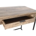 Psací stůl DKD Home Decor Černý Přírodní Kov mangové dřevo 150 x 60 x 85 cm