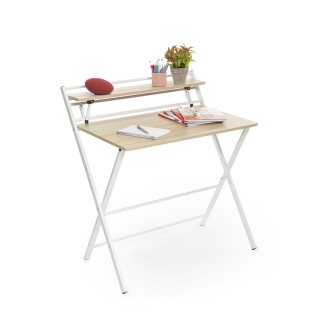 InnovaGoods Dolenkaf Escritorio Plegable Madera/Blanco