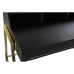 Escritorio DKD Home Decor Negro Metal Dorado Madera de mango (125 x 74 x 93.5 cm)