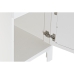 Pöytä DKD Home Decor Kuusi Valkoinen Rottinki (140 x 50 x 76 cm)
