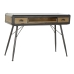 Pisaći stol DKD Home Decor 118 x 52 x 84 cm Jela Prirodno Metal Svjetlo siva