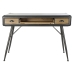Pisaći stol DKD Home Decor 118 x 52 x 84 cm Jela Prirodno Metal Svjetlo siva