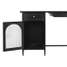 Pisaći stol DKD Home Decor Crna Metal Kristal 120 x 50 x 80 cm