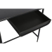 Skrivebord DKD Home Decor Sort Metal Krystal 120 x 50 x 80 cm