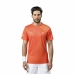Kortærmet T-shirt til Mænd Drop Shot Airam JMD Orange