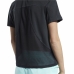 Dames-T-Shirt met Korte Mouwen Reebok Speedwick Zwart