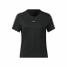 Dames-T-Shirt met Korte Mouwen Reebok Speedwick Zwart