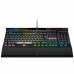 Bluetooth Klávesnice Corsair K70 MAX RGB Černý Šedý Francouzština AZERTY