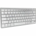 Bluetooth-tastatur Bluestork KB-MINI-PC-MAC/FR Azerty Fransk Hvid