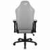 Chaise de jeu Aerocool AEROCROWN-ASH-GREY Noir Gris