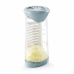 Grater with Container Quttin 7,5 x 7,5 x 16 cm (12 Units)