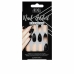 Falske negle Ardell Nail Addict Black Stud & Pink Ombre (24 pcs)