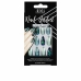 Falsche Nägel Ardell Nail Addict Green Glitter Chrome (24 pcs)