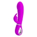 Vibrador Doble Estimulación Pretty Love Prescott Lila (12 cm)