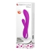 Divkārši Stimulējošs Vibrators Pretty Love Wilbur Rozā (11 cm)