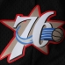 Pánské kraťasy na basketbal Mitchell & Ness Philadelphia 76ERS Černý