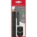 Set de Creioane Faber-Castell Negru (5 Unități) (10 Unități)