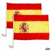 Car flag holder Colorbaby 45 x 30 cm Espanha 2 Peças 24 Unidades