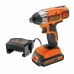 Cacciavite a percussione Black & Decker bdcim18d1a-qw 115 Nm