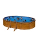 Piscina Smontabile Gre Pacific KIT500W Ovalada Legno 500 x 300 x 120 cm