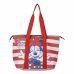 Strangbag Minnie Mouse Hvit Rød 47 x 33 x 15 cm