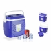 Portable Rigid Cooler Hidalgo Blue 8 L 32 x 18 x 28 cm