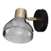 Lampadario Activejet AJE-LISA 1P Nero Dorato Metallo 40 W (1 Unità)